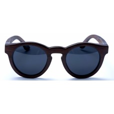 Hepburn - Brown Bamboo Sunglasses